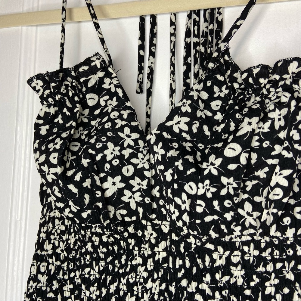O.Vianca Ditsy Floral Strappy Mini Dress Size Medium NEW - Picture 7 of 16